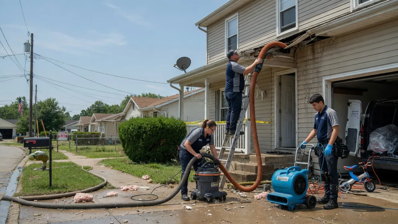 Water Damage Restoration in Hermitage, TN near me